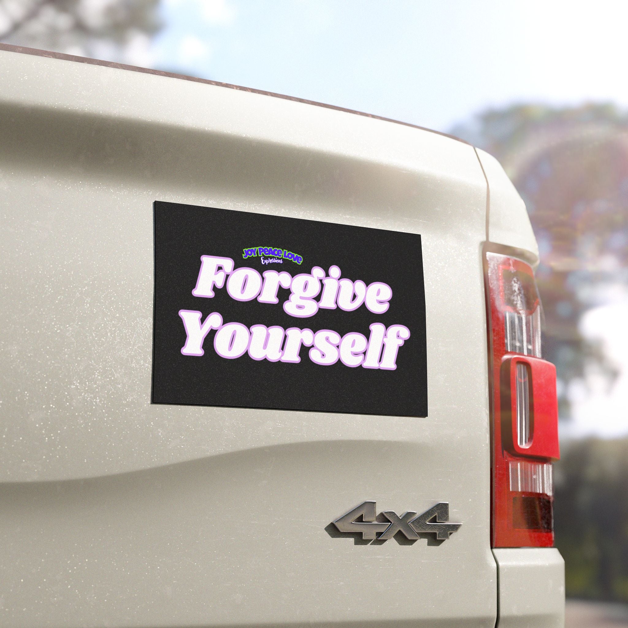 Forgive Yourself Car Magnet